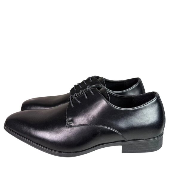Perry Ellis Men\'s 9 Leather Dress Shoes Lace-up Oxford Smooth Buffed Business main image 10